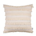 Moroccan Style Boho Cushion Cover with Plush Tassels - Circle Design