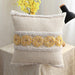 Boho Cushion Cover Plush With Tassels Circle Moroccan Style - Très Elite