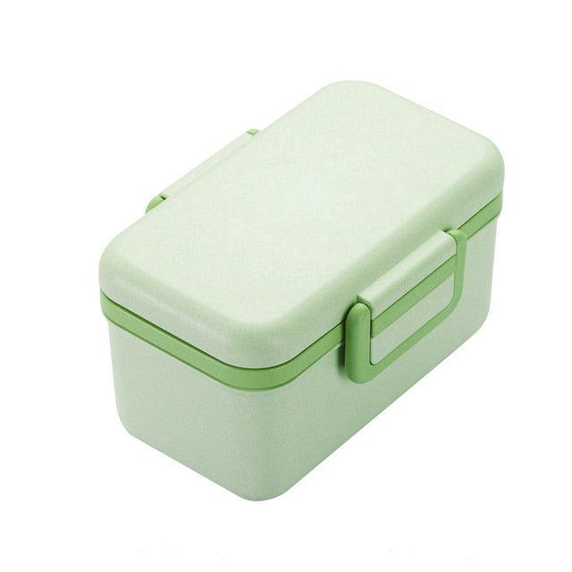 Eco-Conscious Microwavable Bamboo Lunch Box - BPA Free
