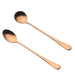 Vibrant Stainless Steel Teaspoon Set - Chic Culinary Gift Choice