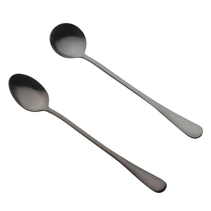 Colorful Stainless Steel Teaspoon Set - Stylish Dining Accessory