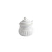 Butterfly Impress Ceramic Spice Jar Set with Spoon and Lid