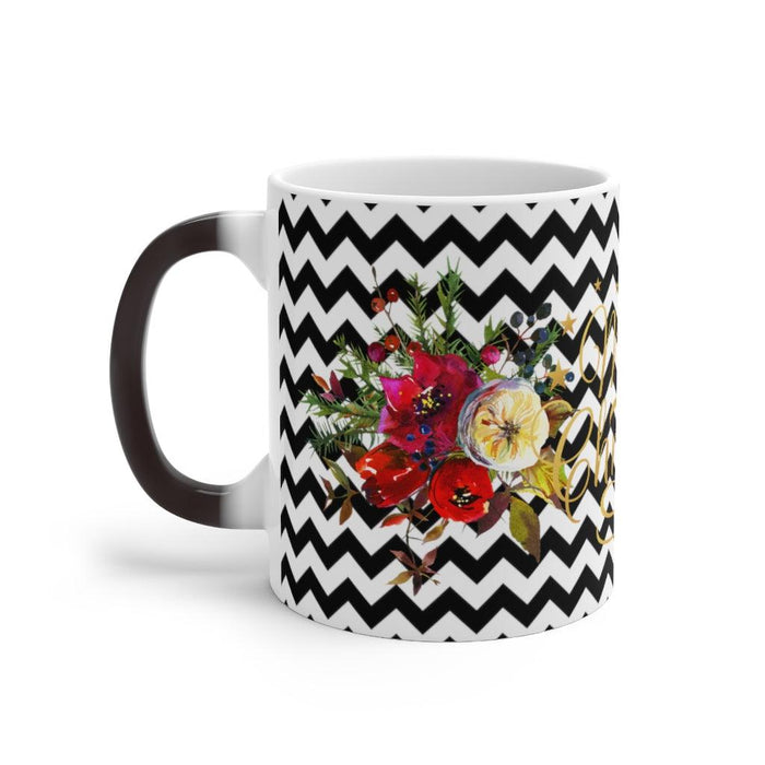 Enchanting Christmas Color-Changing Mug for Festive Morning Cheer