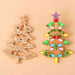 Sparkling Rhinestone Christmas Tree Earrings for Festive Holiday Sparkle