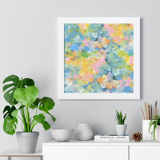 Maison d'Elite Print Floral Painting Framed Poster