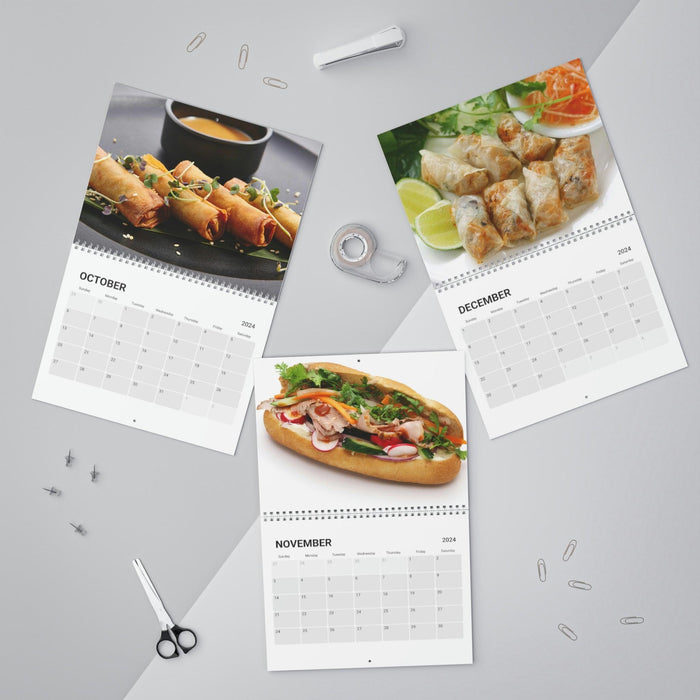 2024 Vietnamese Food Calendar: A Gourmet Voyage through the Cuisine of Vietnam