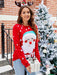 Santa Baby Festive Knit Sweater with Long Sleeves