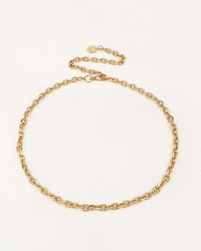 Chic Iron Chain Waist Belt - Premium Accessory for Fashion-Forward Looks