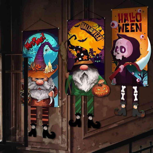 Spooky Halloween Haunting Ornaments Set for Creepy Home Decor