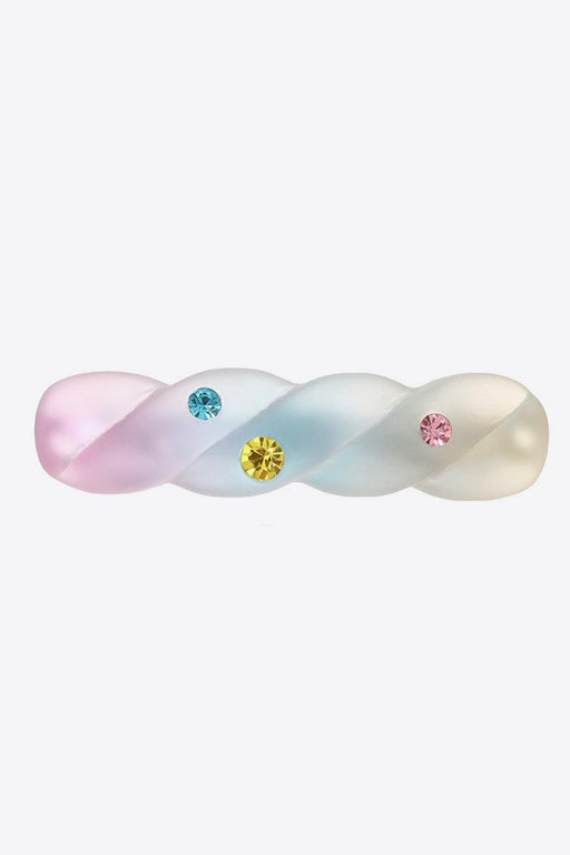 Radiant Resin Embellished Hair Accessory