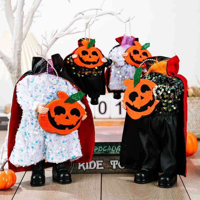 Glistening Sequin Halloween Decoration Ornaments