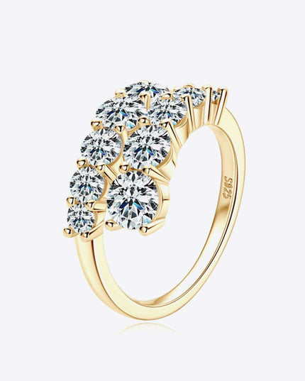 Sustainable Luxury: Lab-Created Diamond & Sterling Silver Ring