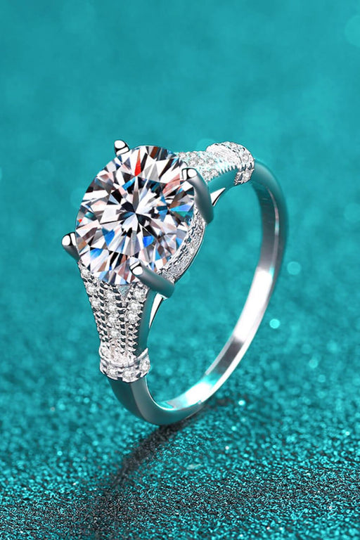 3 Carat Lab-Diamond Minimalist Ring