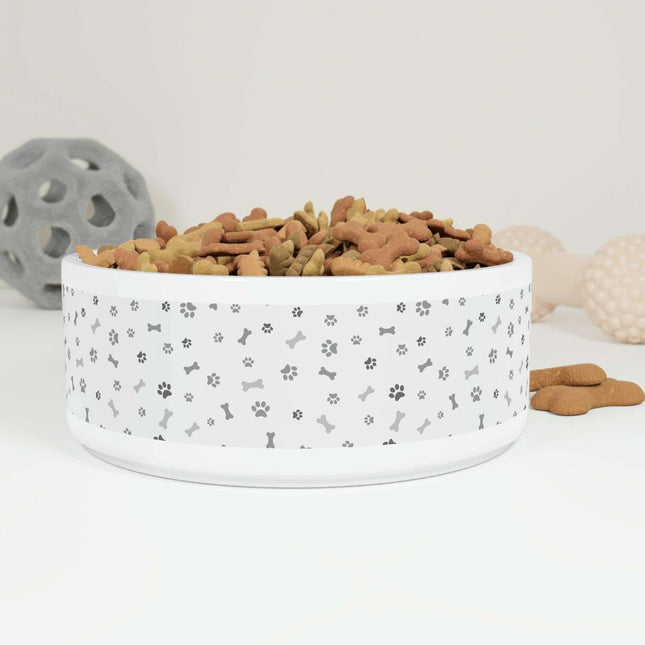 Elegant Handcrafted Ceramic Pet Bowl - A Touch of Luxury for Your Beloved Companion