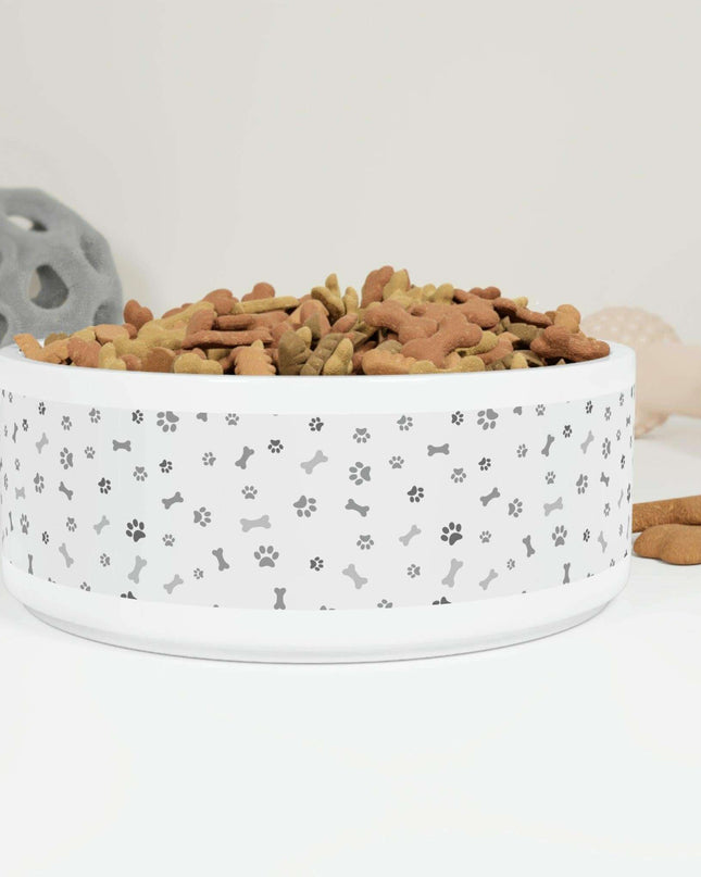 Elegant Handcrafted Ceramic Pet Bowl - A Touch of Luxury for Your Beloved Companion
