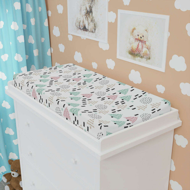 Chic Customizable Baby Changing Pad Cover for Stylish Parents