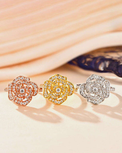 Eternal Love Moissanite Blossom Ring: A Dazzling Tribute to Forever
