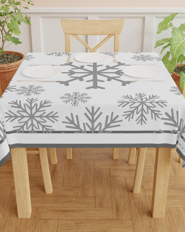 Luxurious Christmas Square Tablecloth for Stylish Festive Decor