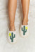 Melody Cactus Plush Slide Slippers: Ultimate Winter Comfort