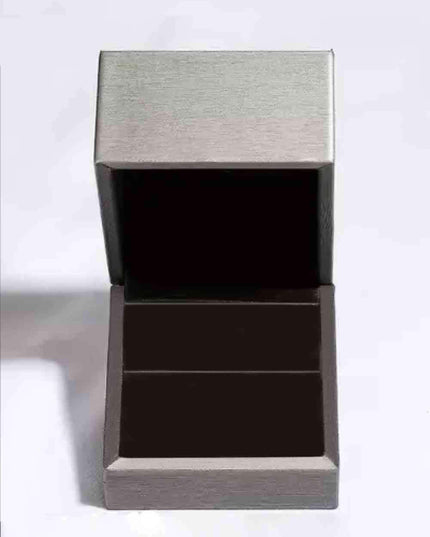 Elegant Moissanite Stud Earrings Set in Rhodium-Plated Sterling Silver