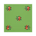 19"x19" Christmas Winter Holiday Green Napkin, Set of 4