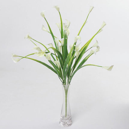 Elegant Faux Calla Lily Floral Arrangement for Stylish Home Accents