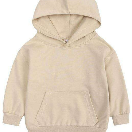 Kids' Stylish Cotton Blend Hoodie and Jogger Set - Ideal for Winter Comfort
