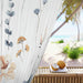Personalized Black Floral Blackout Curtains for Kids | High-Quality Polyester | 50" x 84"