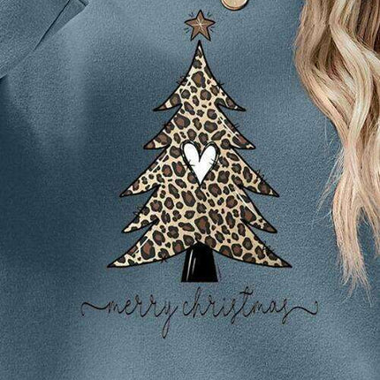 Cozy Christmas Tree Long Sleeve Pullover - Festive Winter Sweater