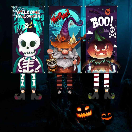 Spooky Halloween Haunting Ornaments Set for Creepy Home Decor