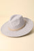 Braided Strap Retro Fedora with Fame Accents