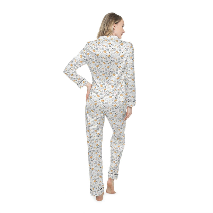 Luxurious Customized Vero Satin Pajama Set for Women