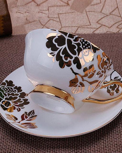 Sophisticated Bone China Tea and Coffee Set - 200ML