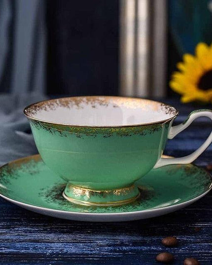 Luxurious Bone China Tea Service - Experience Exquisite Sipping