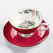Elegant 200ML Bone Porcelain Cups and Saucers Set for Sophisticated Drinkware