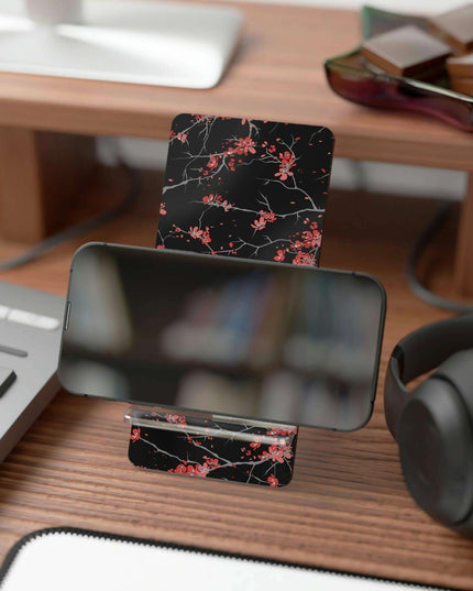 Sleek Geometric Mobile Stand: Elevate Your Smartphone with Style and Elegance