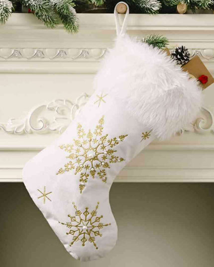 Winter Wonderland Elegance Christmas Stocking