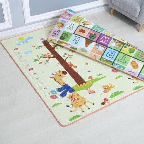 Dual-Sided Educational Play Mat for Creative Learning