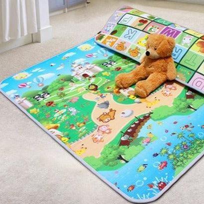 Dual-Sided Educational Play Mat for Creative Learning