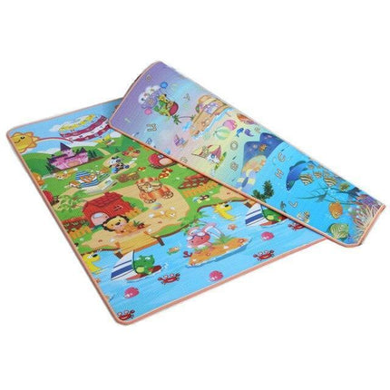 Dual-Sided Educational Play Mat for Creative Learning