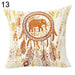 Whimsical Dream Catcher Cushion Cover for a Bright and Cheerful Space