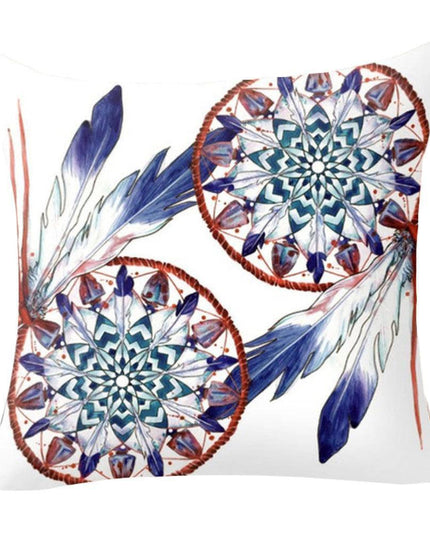 Whimsical Dream Catcher Cushion Cover for a Bright and Cheerful Space