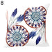 Whimsical Dream Catcher Cushion Cover for a Bright and Cheerful Space
