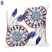 Cheerful Dream Catcher Throw Pillow Cover for Home, Cafe, and Office Décor