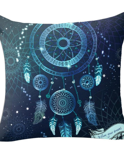 Whimsical Dream Catcher Cushion Cover for a Bright and Cheerful Space