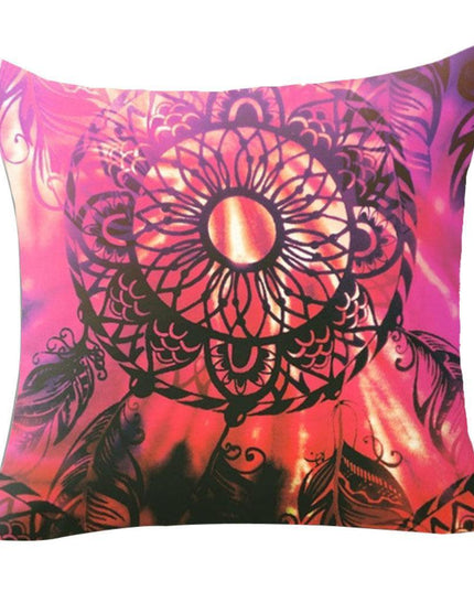Whimsical Dream Catcher Cushion Cover for a Bright and Cheerful Space