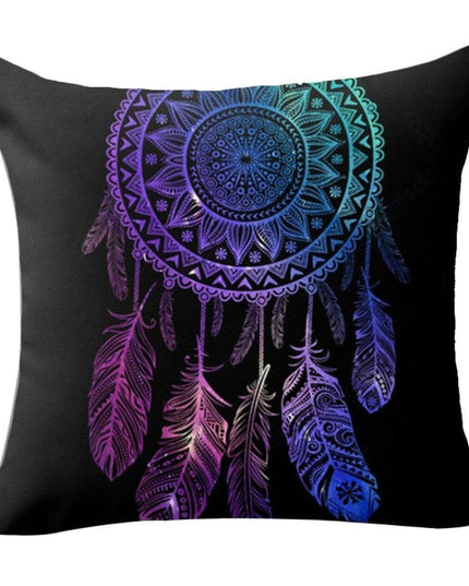 Whimsical Dream Catcher Cushion Cover for a Bright and Cheerful Space