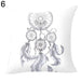 Whimsical Dream Catcher Cushion Cover for a Bright and Cheerful Space