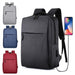 Chic Laptop Backpack with Integrated USB Charging Feature