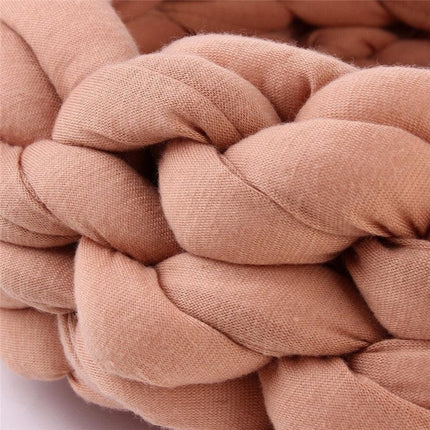 Luxurious Hand-Woven Wool Pet Bed for Supreme Comfort and Elegance